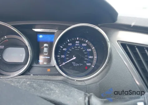 2012 Hyundai Sonata Hybrid z USA, uszkodzony, nr VIN KMHEC4A41CA062216